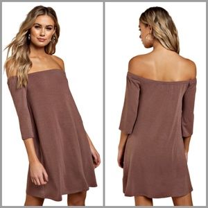 Tobi | Women's Purple Olly Mauve Shift Dress SZ S